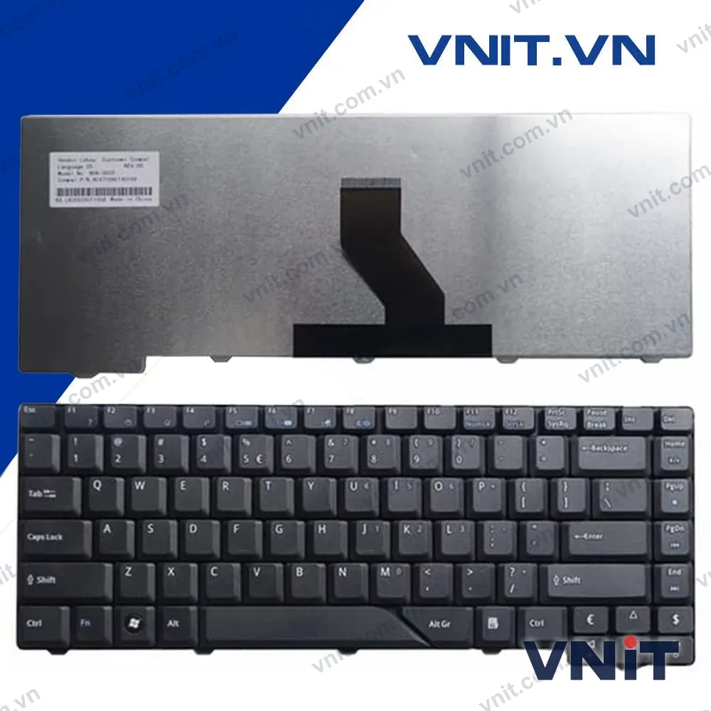 Bàn phím Acer Aspire 4310, 4510, 4710, 4320, 4520, 4720, 4920 Màu đen