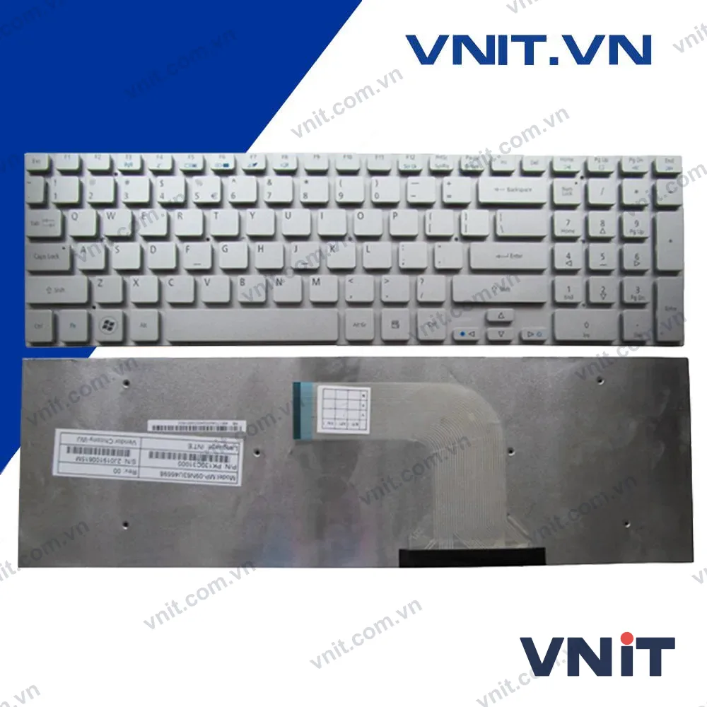Bàn phím Acer Aspire 5943G, 8943G, 5950 - Keyboard Acer Aspire 5943G, 8943G, 5950