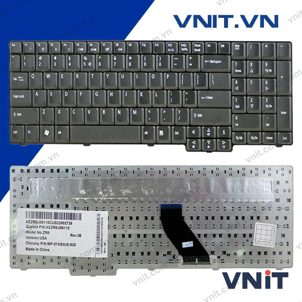 Bàn phím Acer Aspire 7000, 7100, 7103, 7104, 7110, 9300, 9301, 9410, 9420, 9411