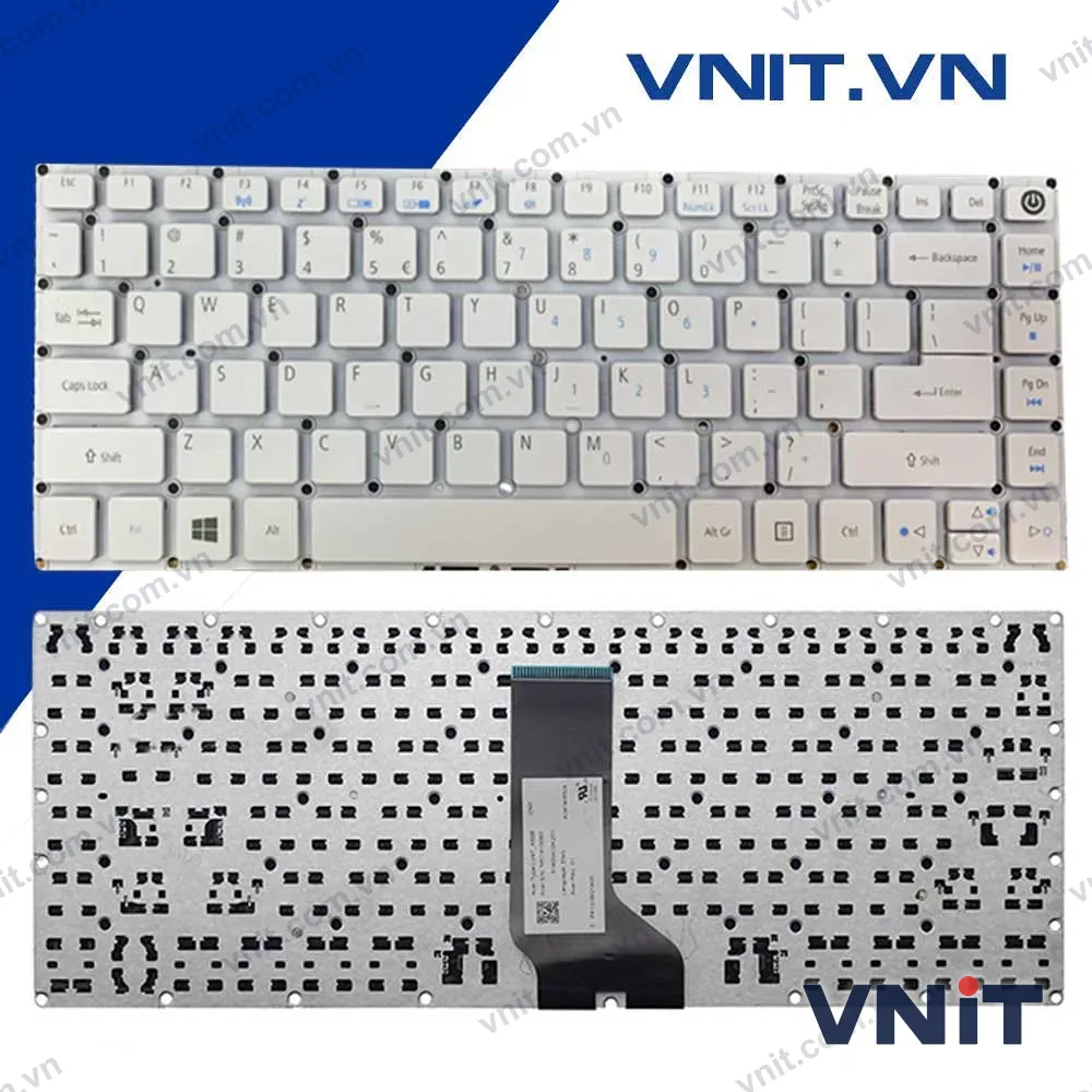 Bàn phím Acer Aspire E5-473 Màu trắng