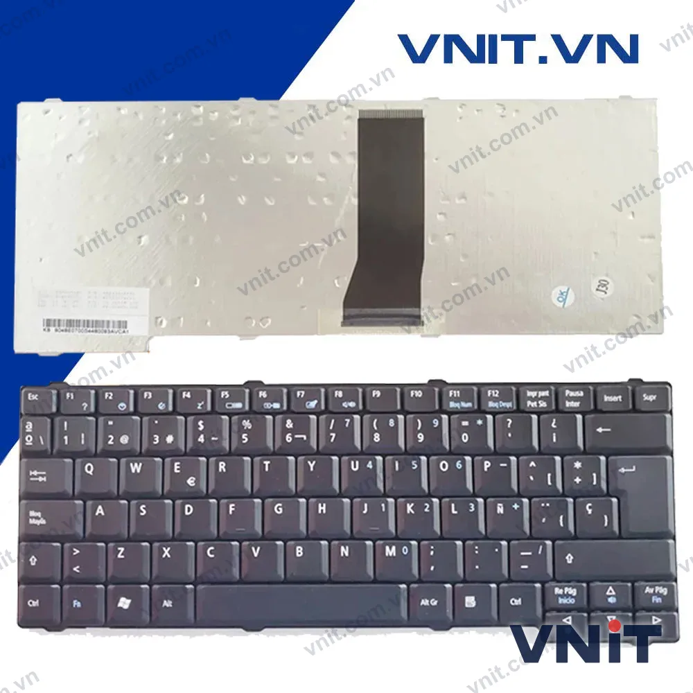 Bàn phím Acer TravelMate 210, 220, 230, 230X - Keyboard Acer TravelMate 210, 220, 230, 230X