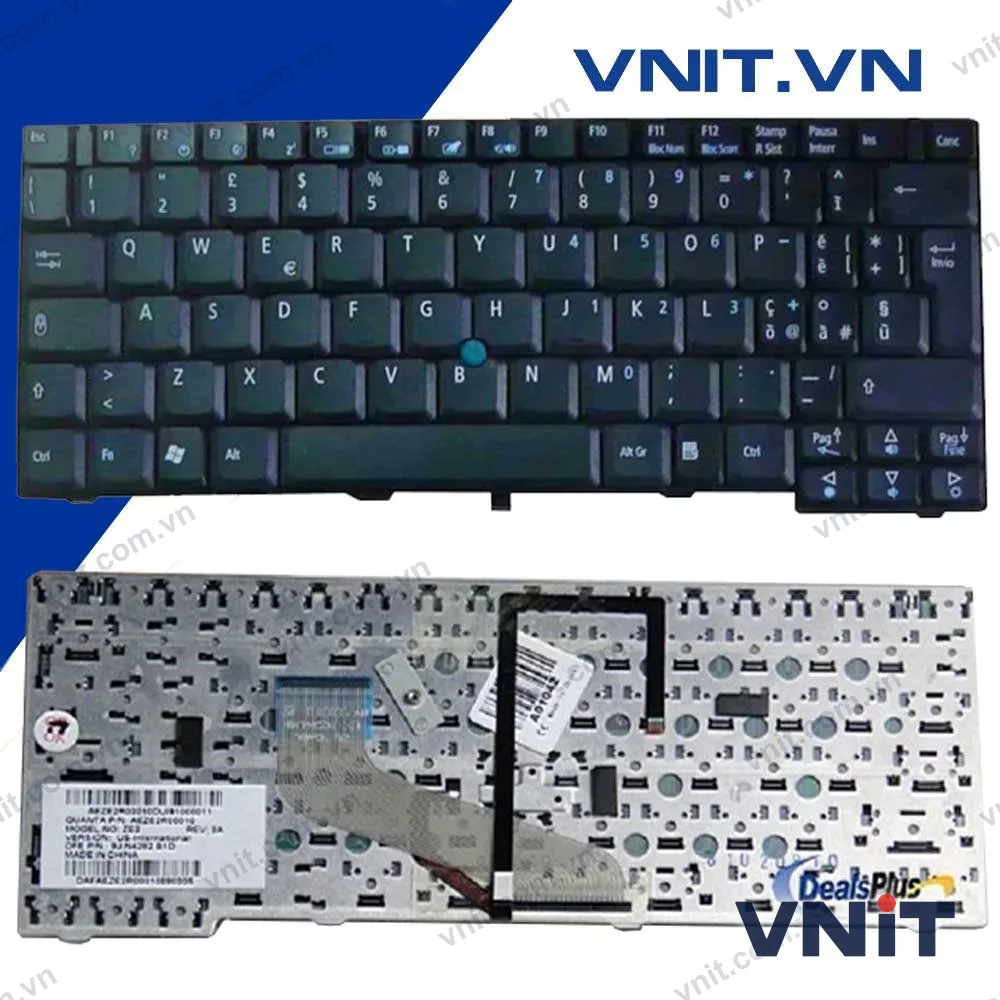 Bàn phím Acer Travelmate C200, C210, ZE1 - Keyboard Acer Travelmate C200, C210, ZE1