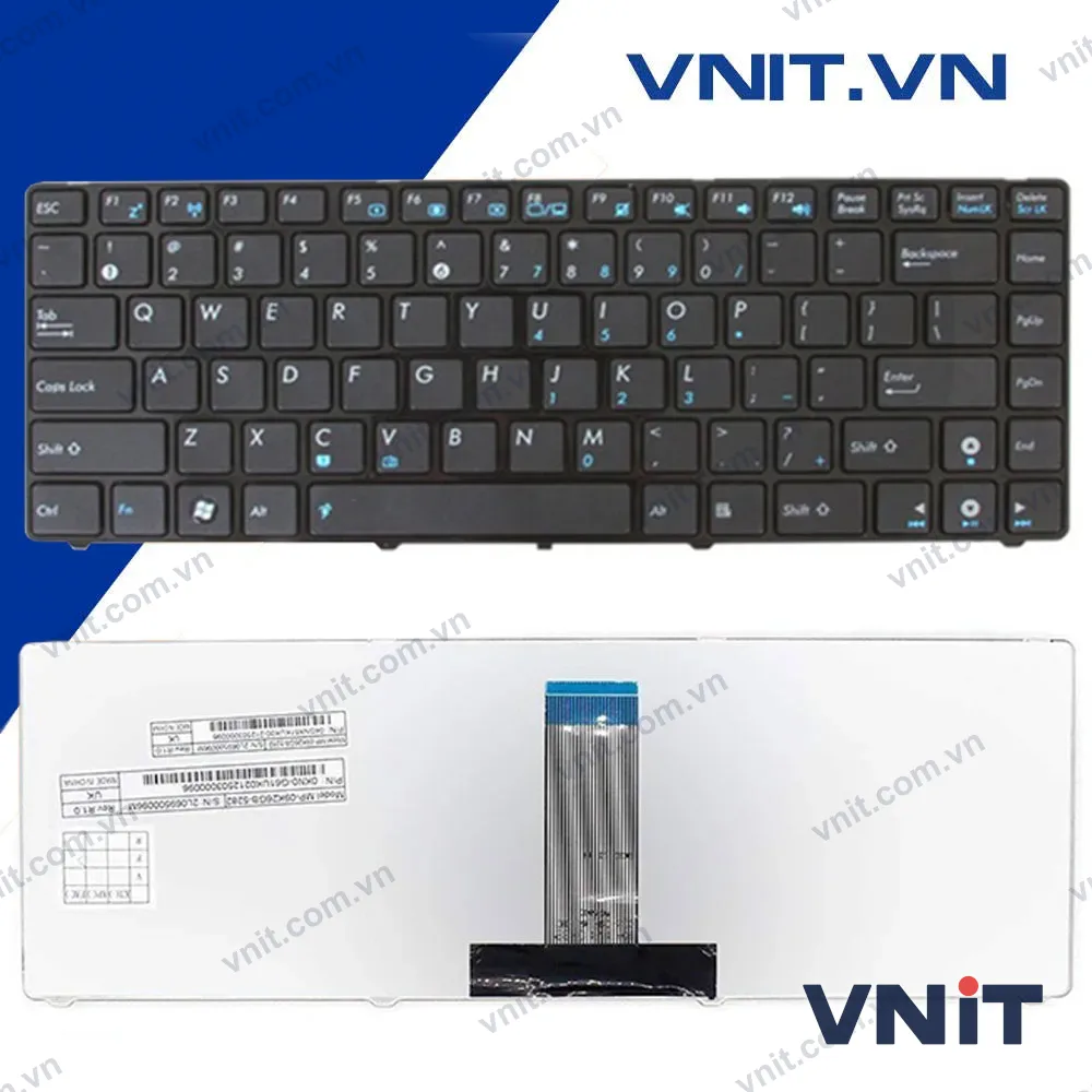 Bàn phím Asus 1201T, UL20, 1215, 1225 Có khung
