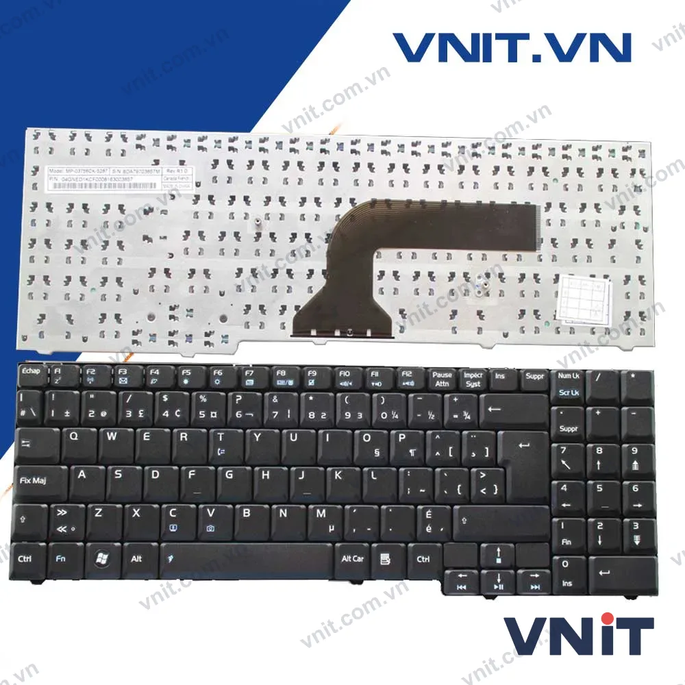 Bàn phím Asus G50V, G70, M70, X71, F7