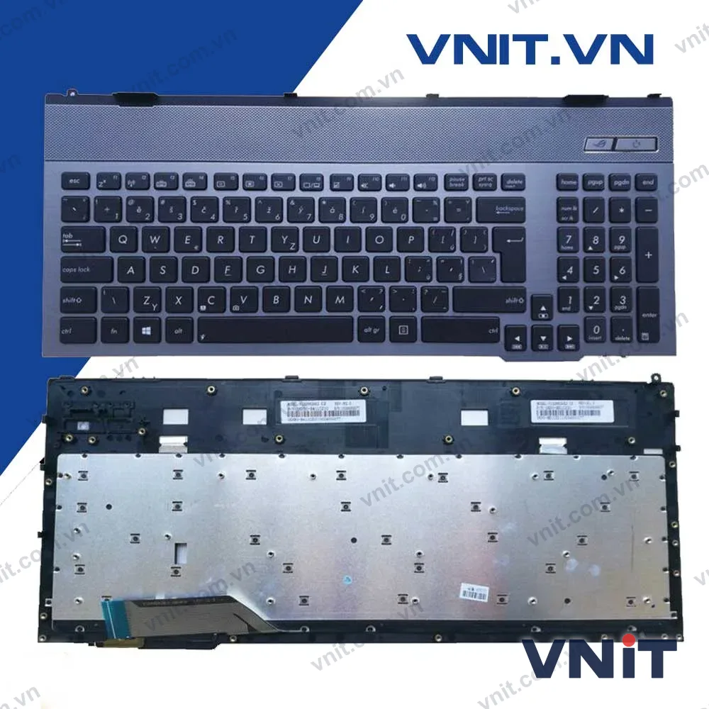 Bàn phím Asus G55 Có Đèn Có Khung
