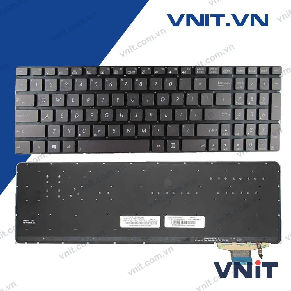 Bàn phím Asus UX51 Có đèn - Keyboard Asus UX51 Backlight