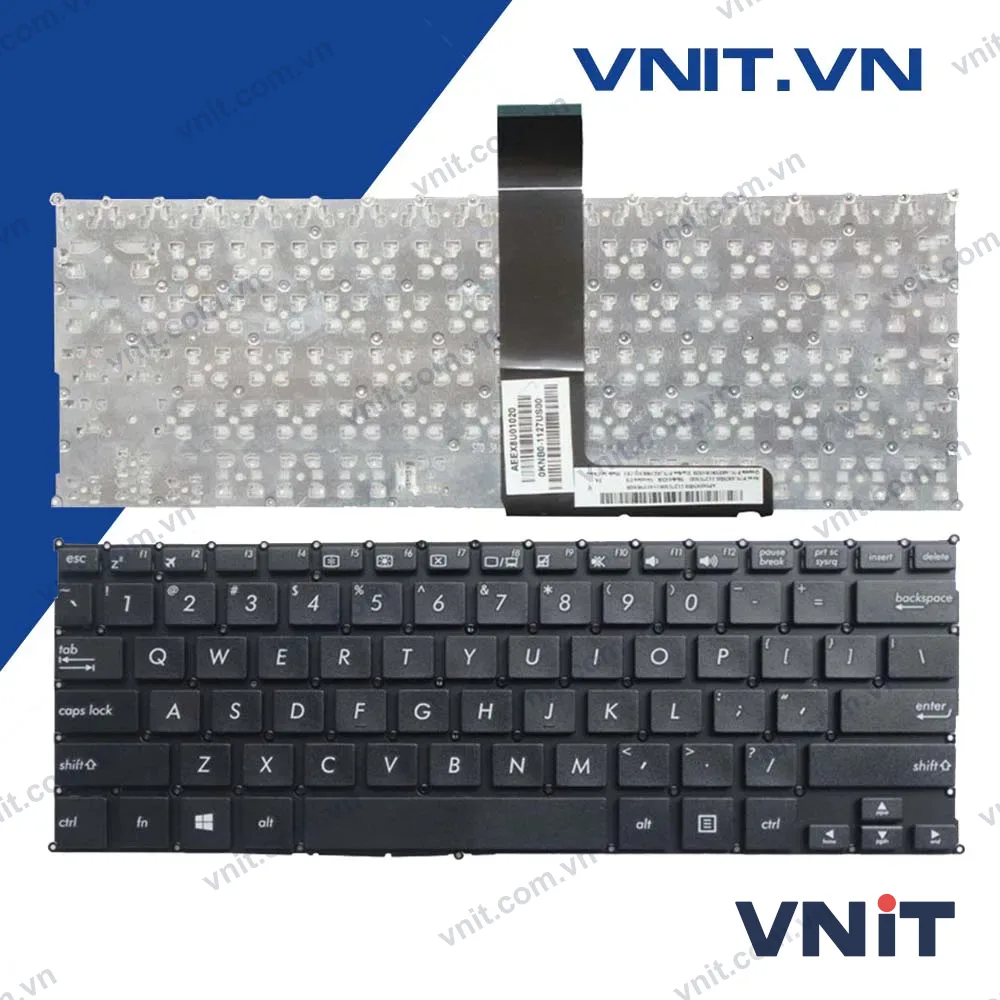 Bàn phím Asus X200CA, X200M, F200CA Màu đen - Keyboard Asus X200CA, X200M, F200CA Black