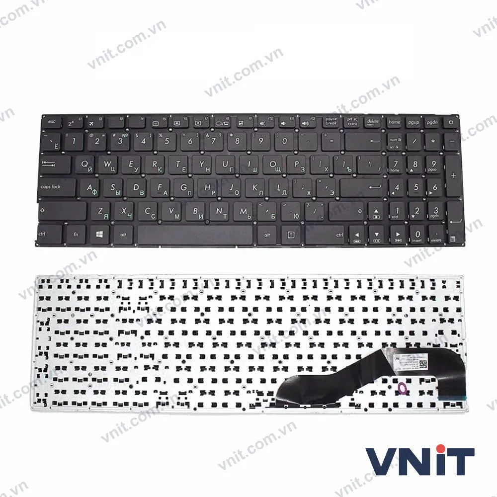 Bàn phím Asus X540, X540L, X540LA, A540 Màu Đen