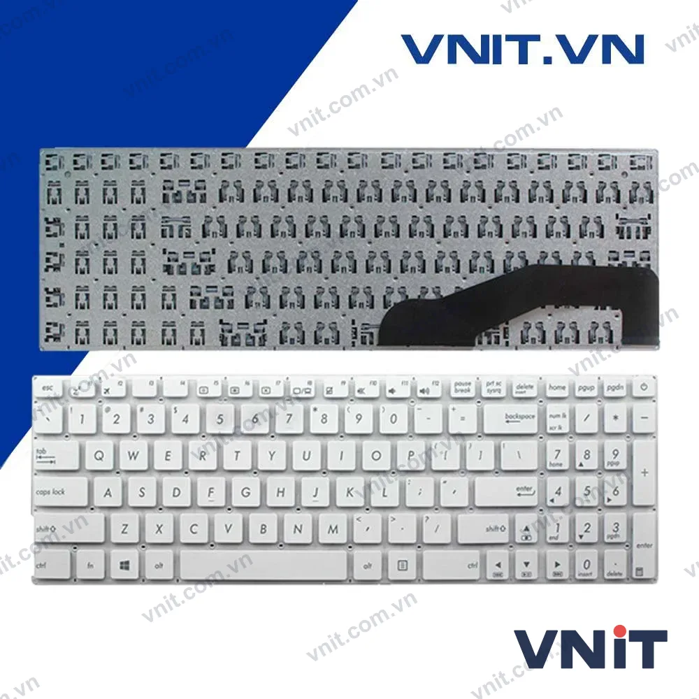 Bàn phím Asus X540, X540L, X540LA, A540 Màu trắng