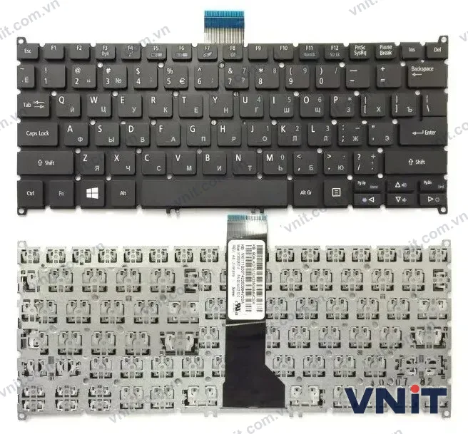Bàn phím Dùng cho Acer Chromebook CB5-132,CB5-312,C738 (Có đèn)