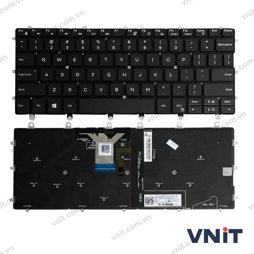 Bàn phím Dùng cho Dell Xps 9365