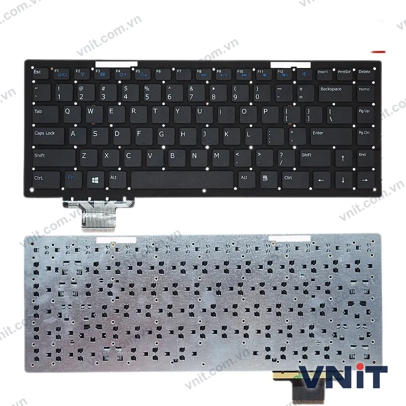 Bàn phím Dùng cho Dell Xps 9500,9510,9700,9710,Dell Precision 5550,5560,5750,5760 (Có Đèn)