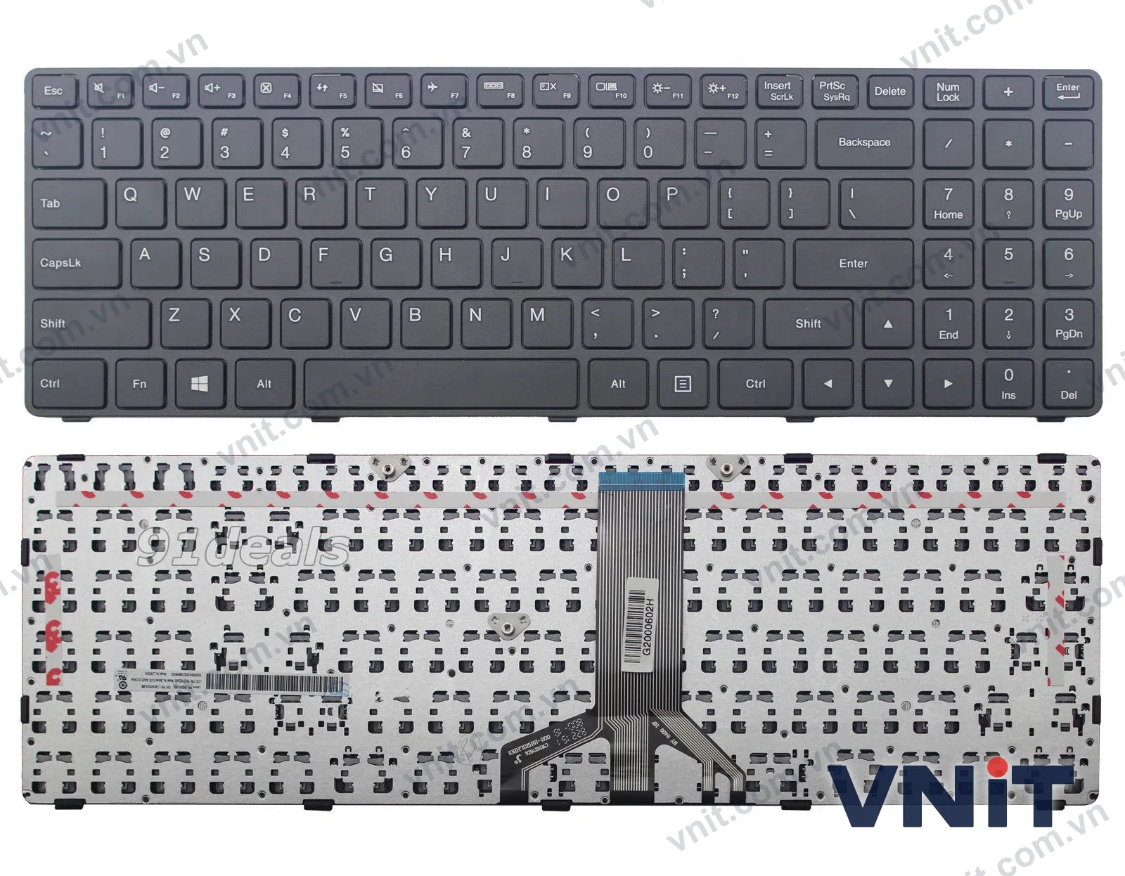 Bàn phím Dùng cho Lenovo 100-15IBD,100-15LBD