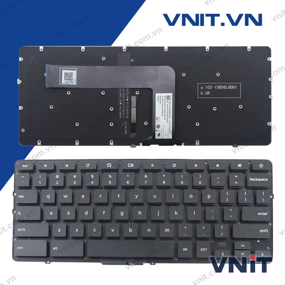Bàn phím Dell Chromebook 7310 (Có Đèn) - Keyboard Dell Chromebook 7310 Backlight