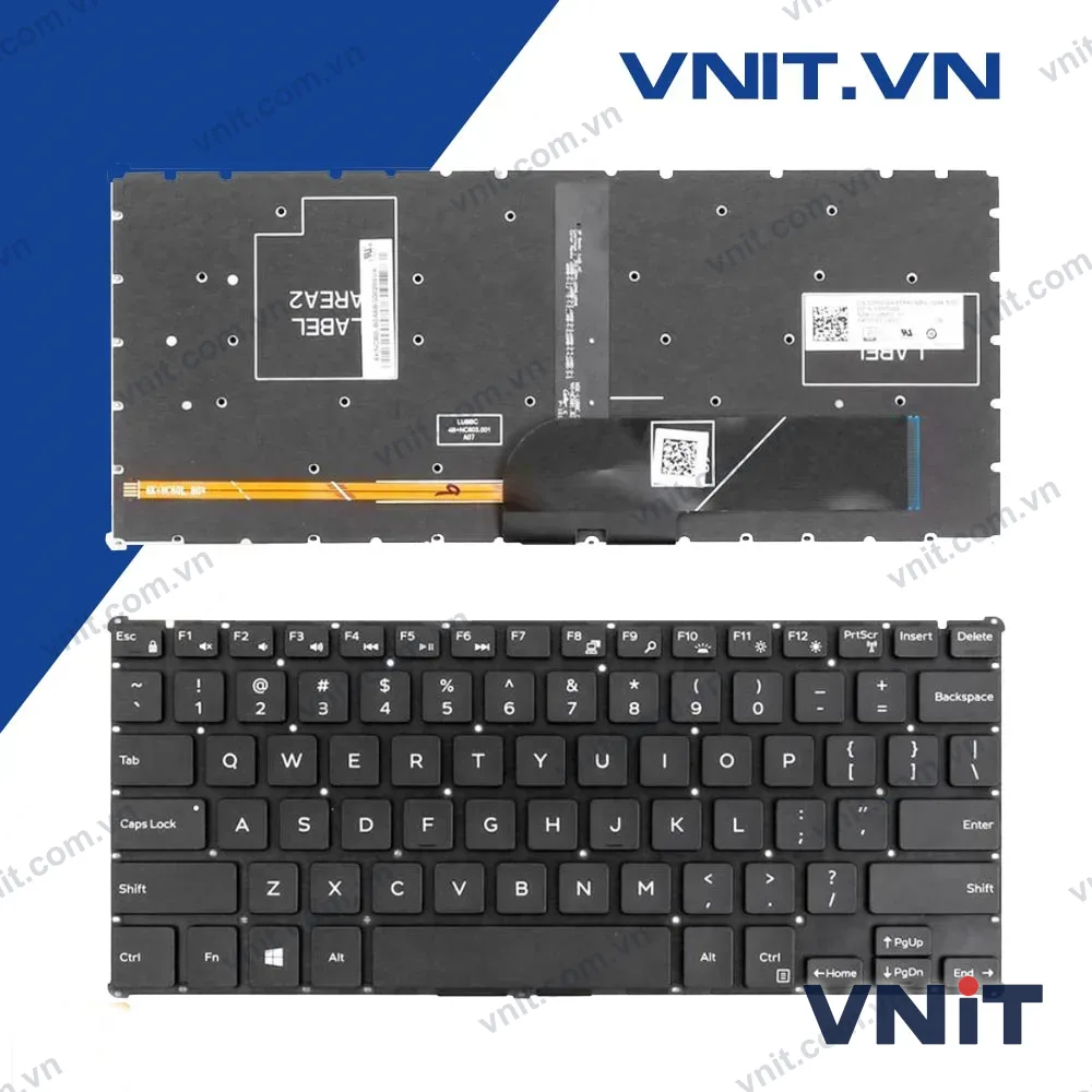 Bàn phím Dell Latitude 5175, 5179 (Có đèn) - Keyboard Dell Latitude 5175, 5179 (Backlight)