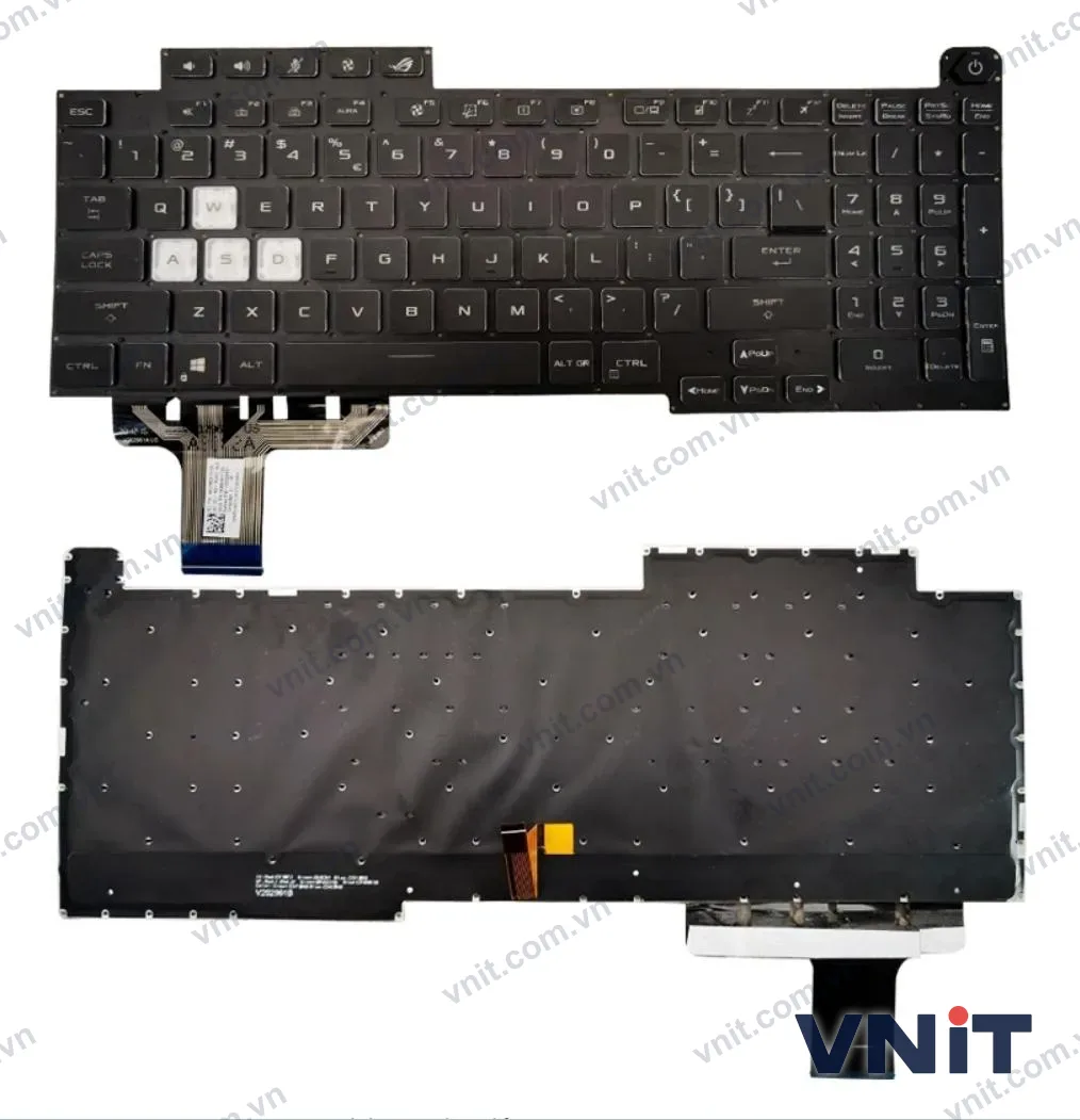 Bàn phím Dùng cho Asus G713 (Có Đèn)