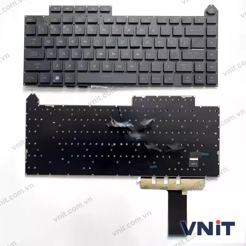Bàn phím Dùng cho Asus Rog 7-G614J,G634J,G634 (Có đèn) Led Cable RGB