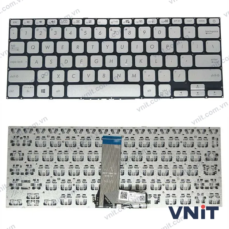 Bàn phím Dùng cho Asus X409J,X409D,X409U,X409F,X409BA.X409MA,X415 (Màu Bạc)
