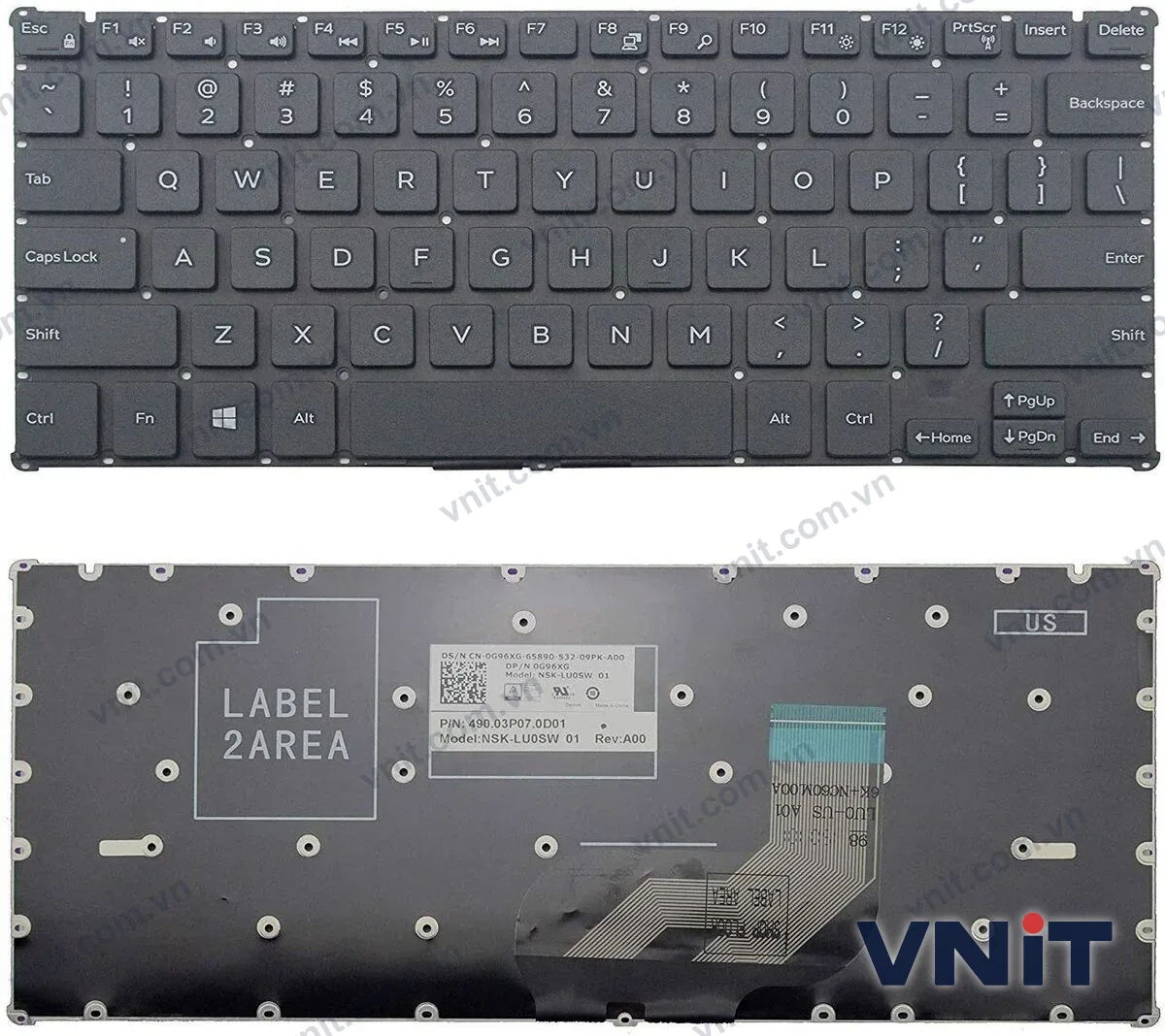 Bàn phím Dùng cho Dell Inspiron 3162,3164,3168,3169