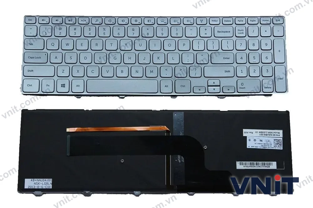 Bàn phím Dùng cho Dell Inspiron 7737,7746,15HR (Có Đèn)
