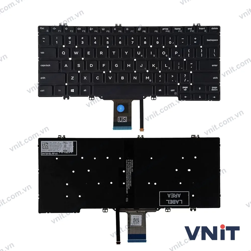 Bàn phím Dùng cho Dell Latitude 5300,5310,7300,7391