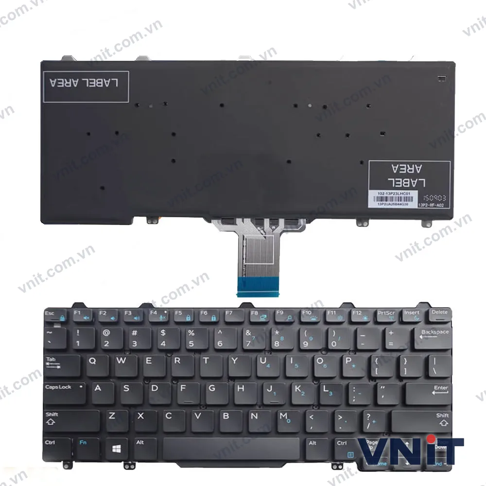 Bàn phím Dùng cho Dell Latitude E5250,E7250,E7270,Dell Xps 9250