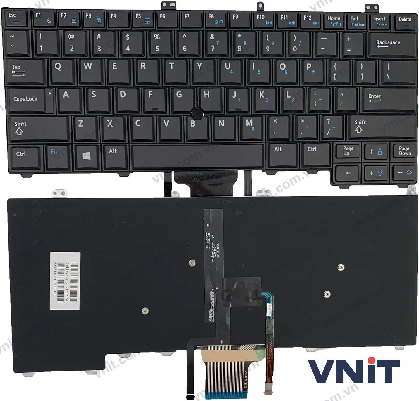 Bàn phím Dùng cho Dell Latitude E7240,E7440