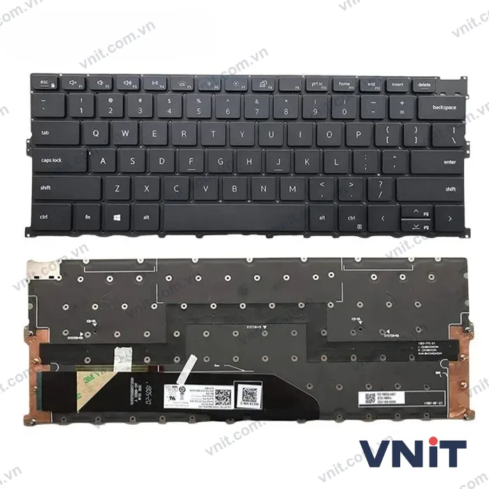 Bàn phím Dùng cho Dell Xps 9300,9310 (Có Đèn)