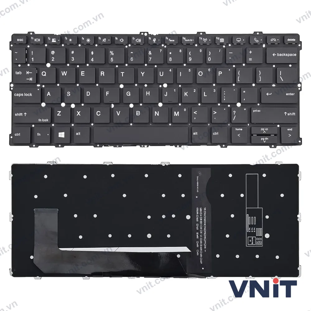 Bàn phím Dùng cho Hp 1030 G2,1030 G3,1030 G4 (Có Đèn)