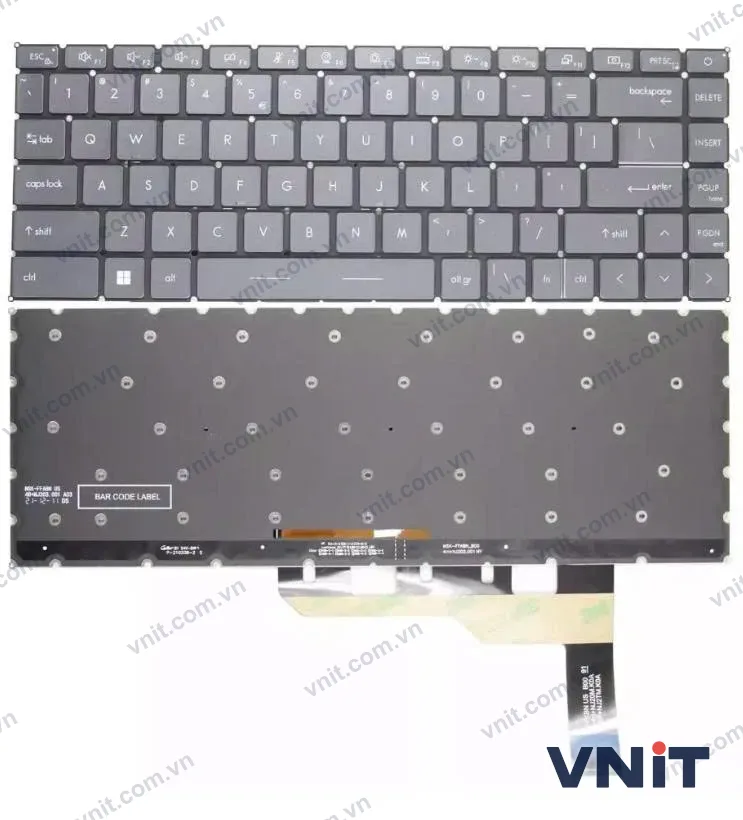 Bàn phím Dùng cho Msi GS66,GE66,GP66,MSI Modern 14A,15A (Màu Đen) Led mạch