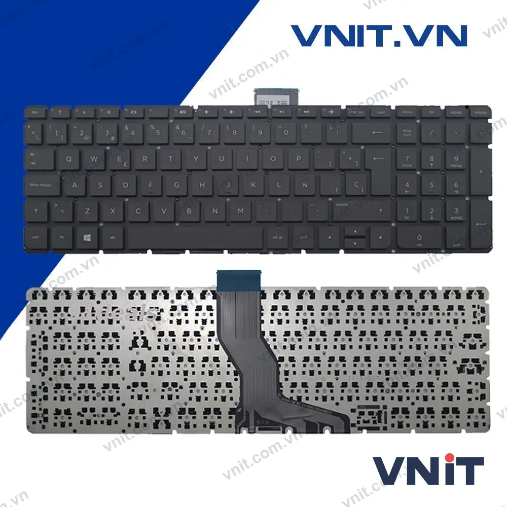 Bàn phím HP 15AB, 15AU, Omen 15AX, HP Envy M6P Màu Đen Châu Âu