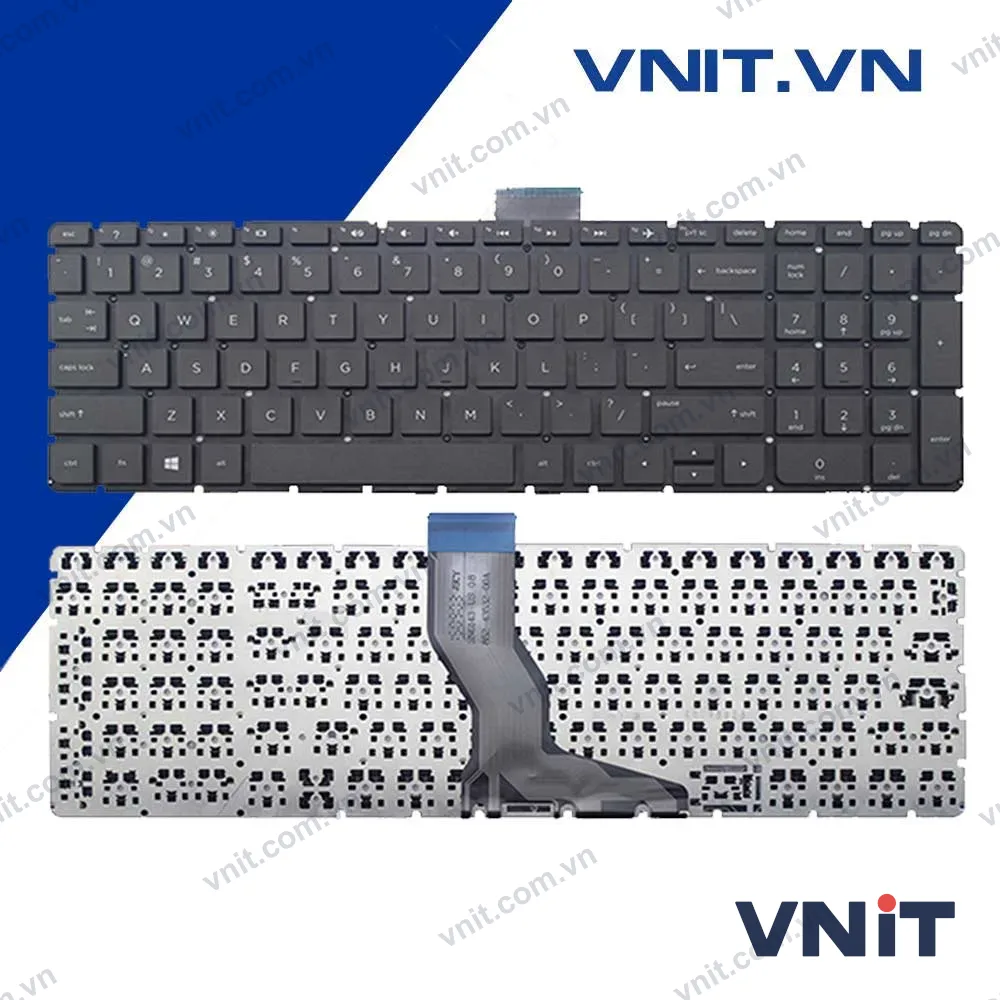 Bàn phím HP 15AB, 15AU, Omen 15AX, HP Envy M6P Màu Đen Tiếng Anh