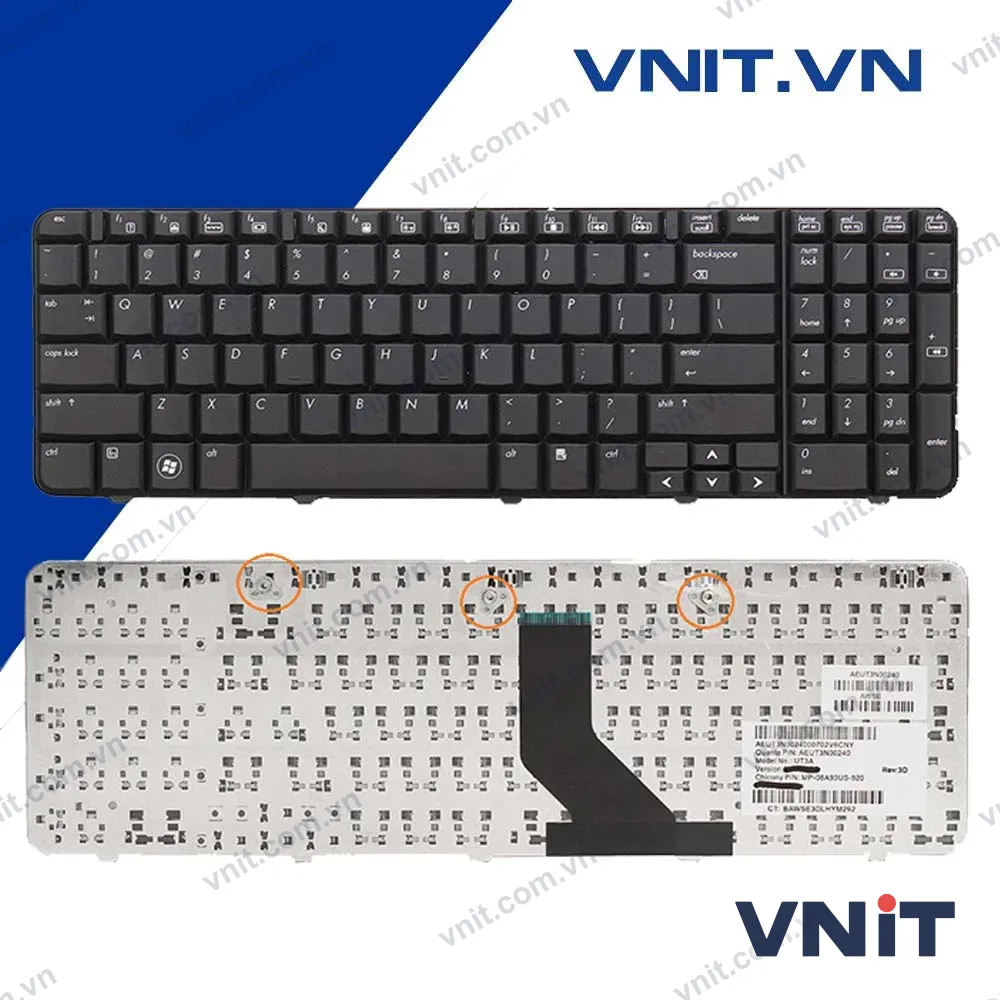 Bàn phím HP CQ60, G60 Màu Đen - Keyboard HP CQ60, G60 Black