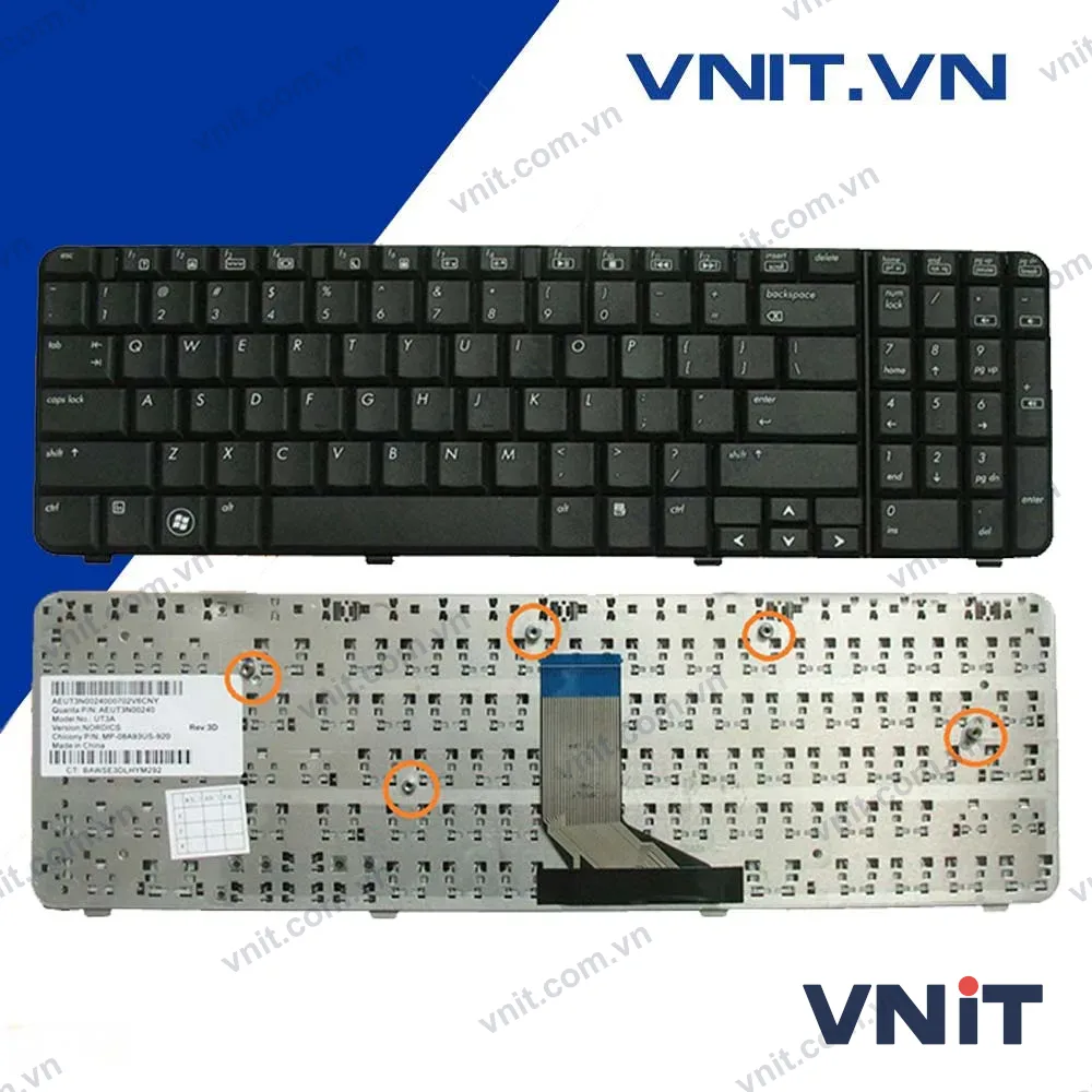 Bàn phím HP CQ61, G61 Màu Đen - Keyboard HP CQ61, G61 Black