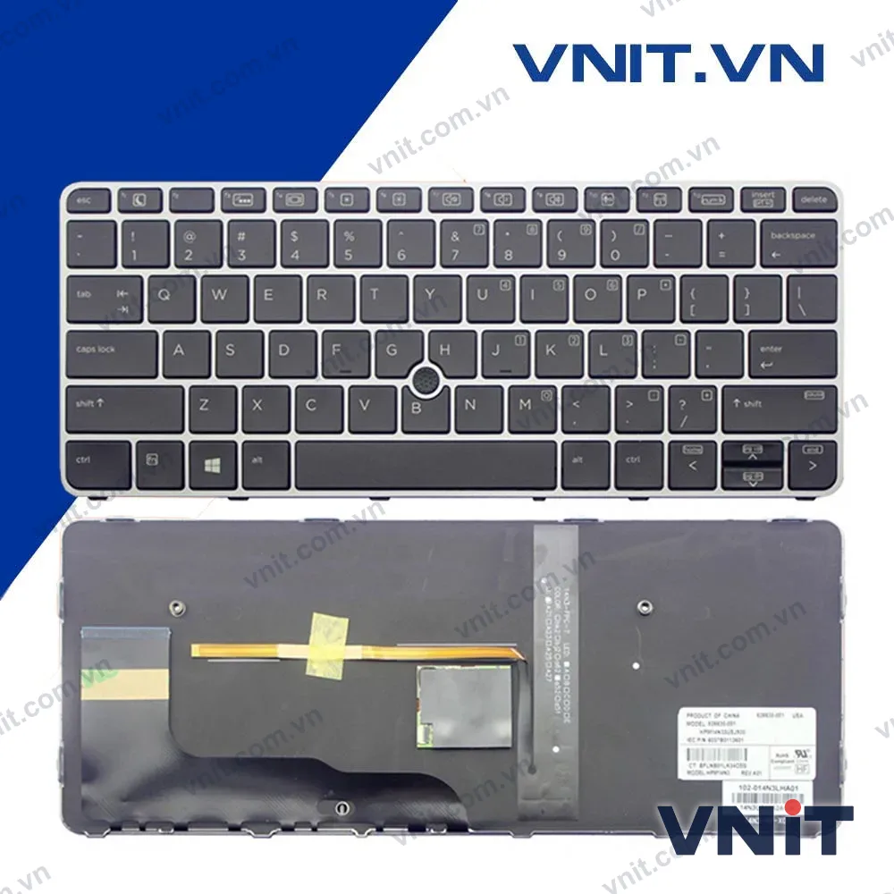 Bàn phím HP EliteBook 725 G3, 820 G3 (Có Đèn) - Keyboard HP EliteBook 725 G3, 820 G3 Backlit