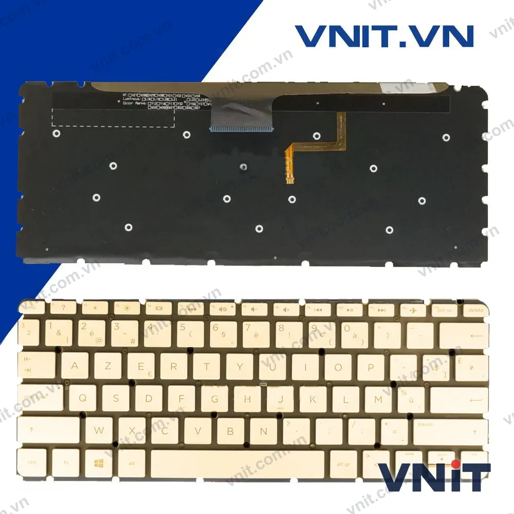Bàn phím HP Envy 13AB Màu Đồng Có Đèn