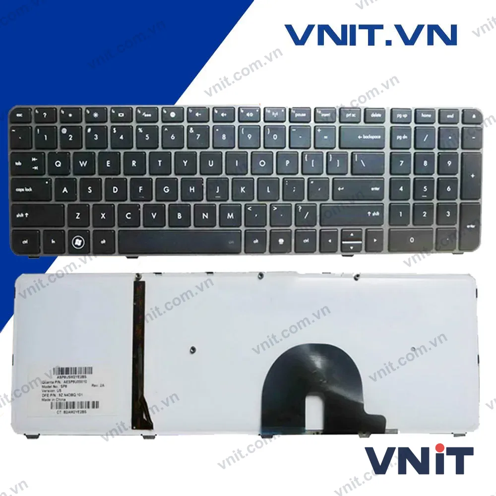 Bàn phím HP Envy 17-1000 Có Đèn - Keyboard HP Envy 17-1000 Backlit