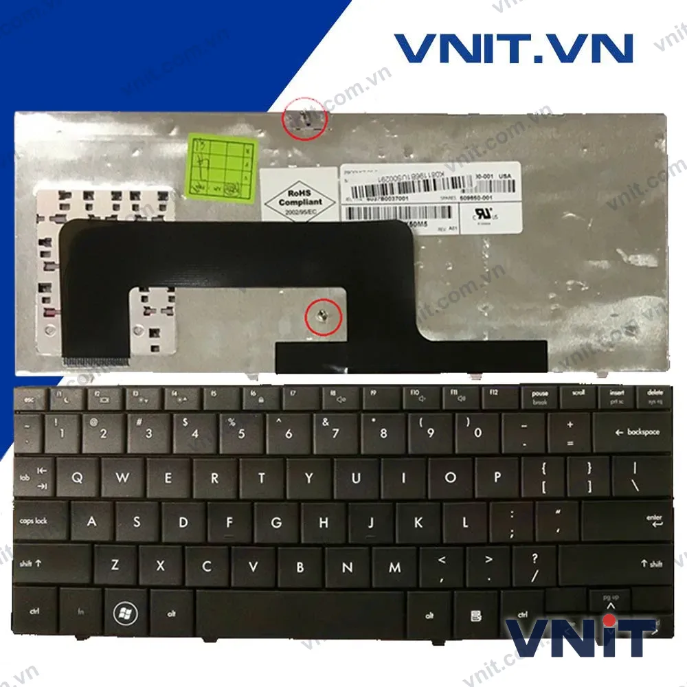 Bàn phím HP Mini 700, Mini 1000 - Keyboard HP Mini 700, Mini 1000