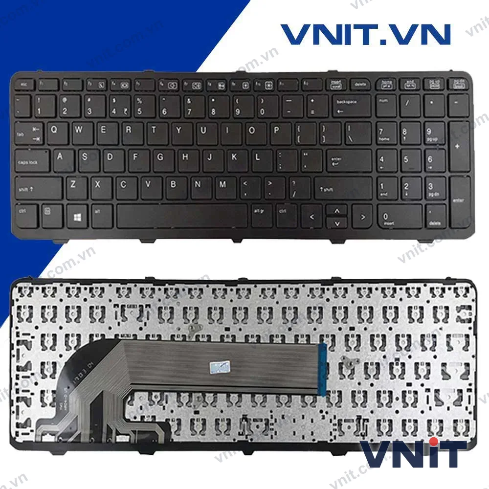 Bàn phím HP Probook 450 G0, 450 G1, 455 G0, 455 G1 Có Khung