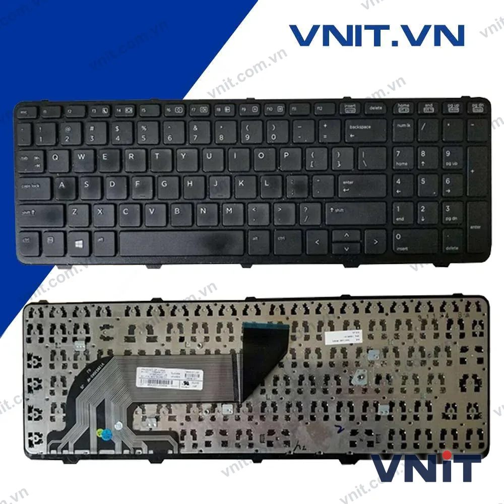 Bàn phím HP Probook 650 G1, 655 G1 (Có Khung)