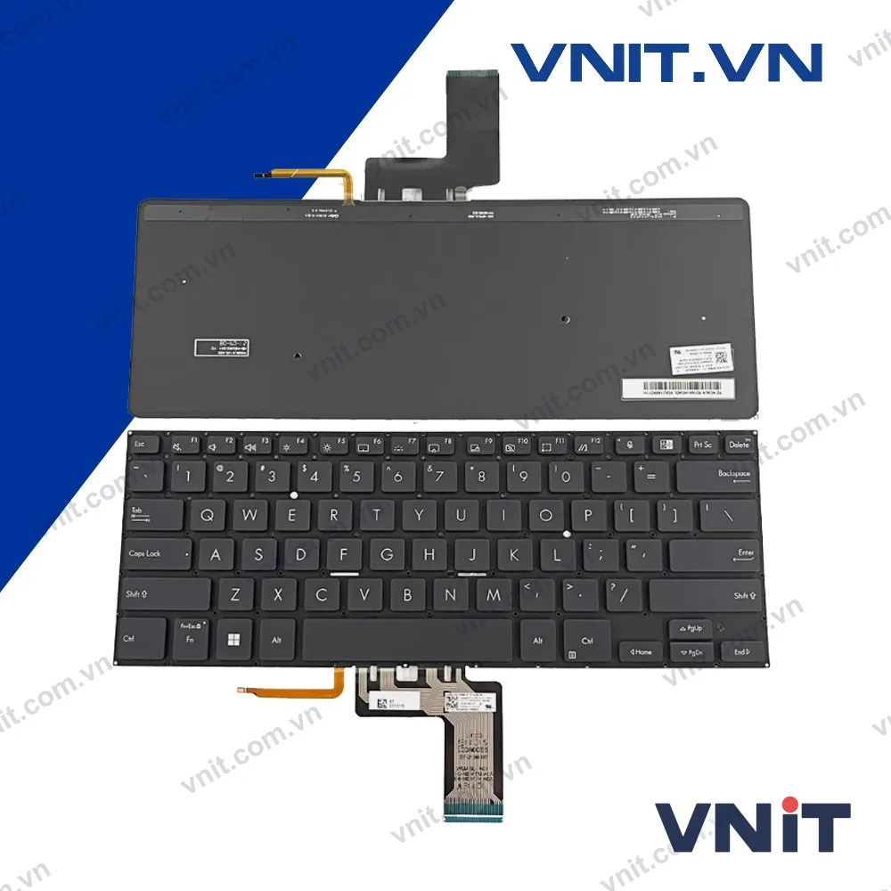 Bàn phím Laptop Asus Experbook B1400C ExpertBook P3350C có đèn