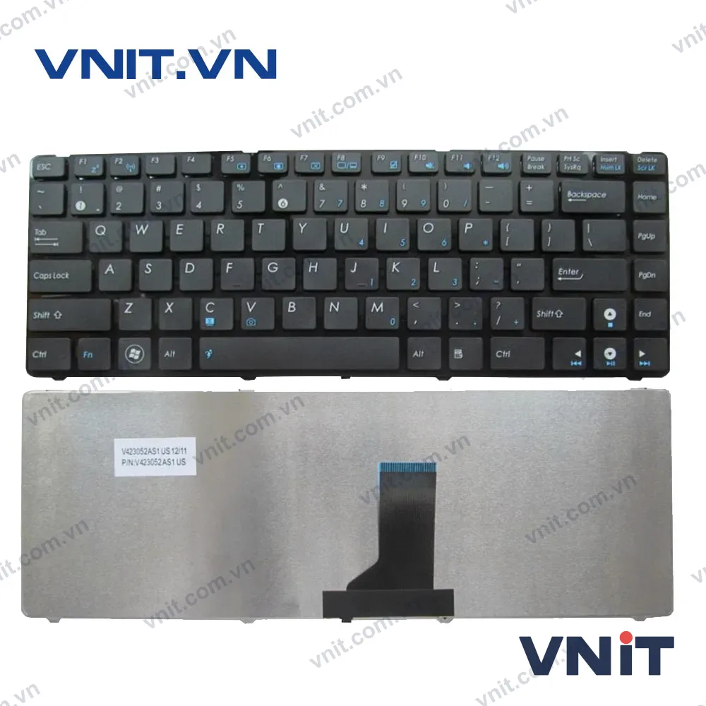 Bàn phím Laptop Asus K42, K43, UL30, X42, X42J, K43, X45, X44, X43, X43S, A83S