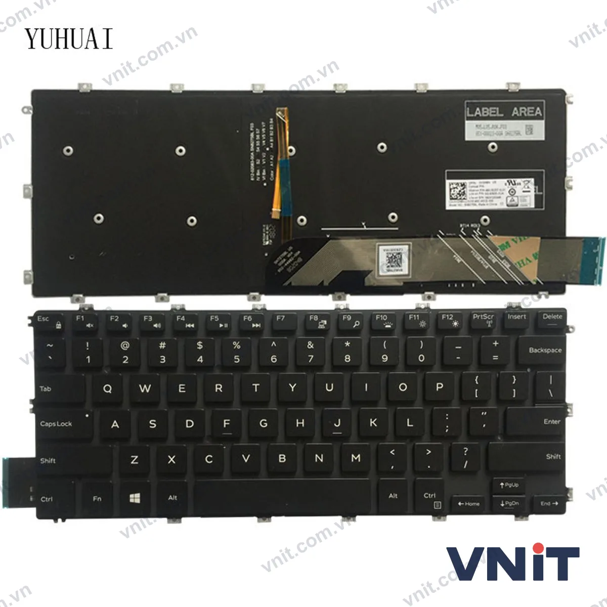 Bàn phím Laptop Dell Inspiron 14 5480 5488 5485 5481 (Có đèn nền)