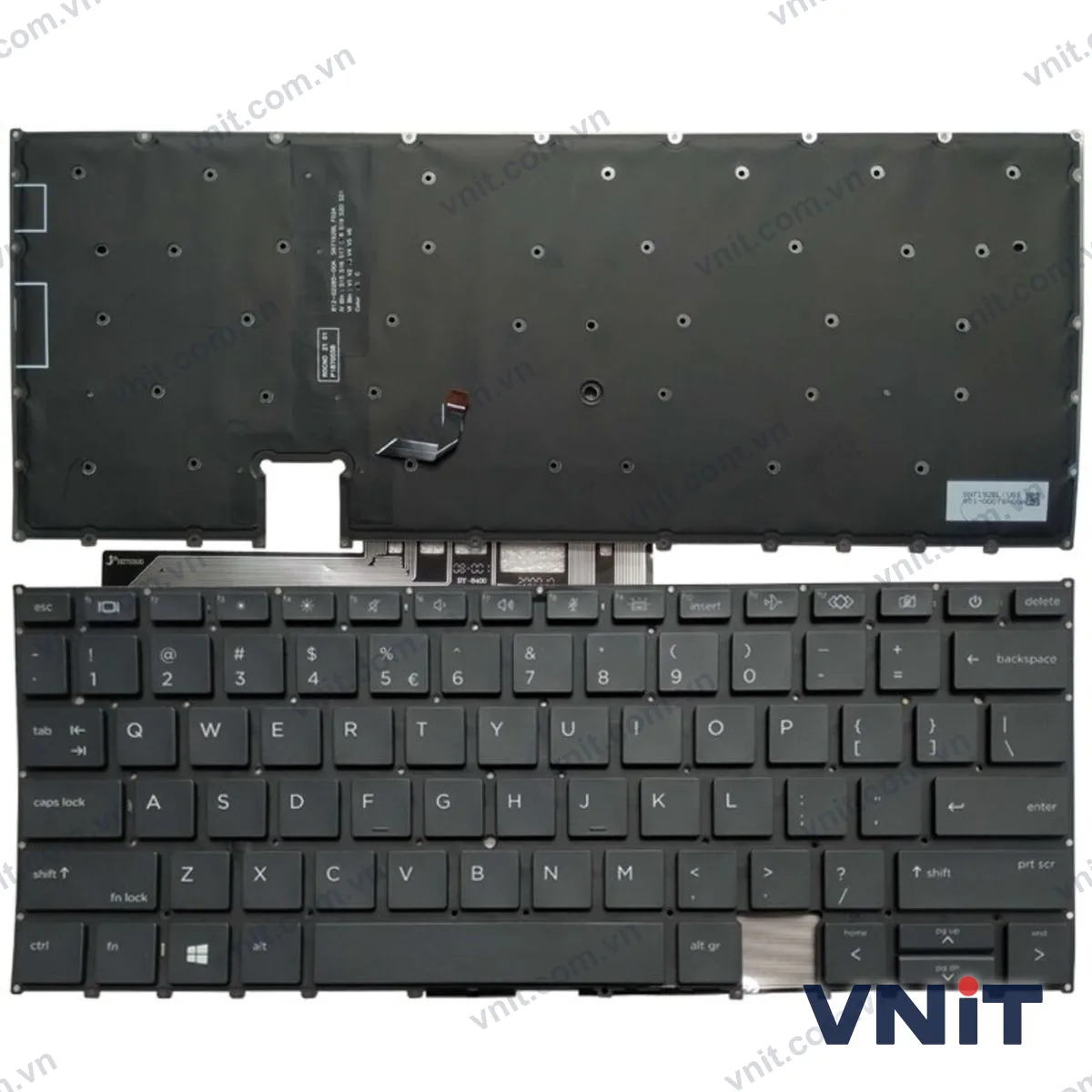 Bàn phím Laptop HP EliteBook x360 1030 G7 1030 G8 (Có đèn nền)