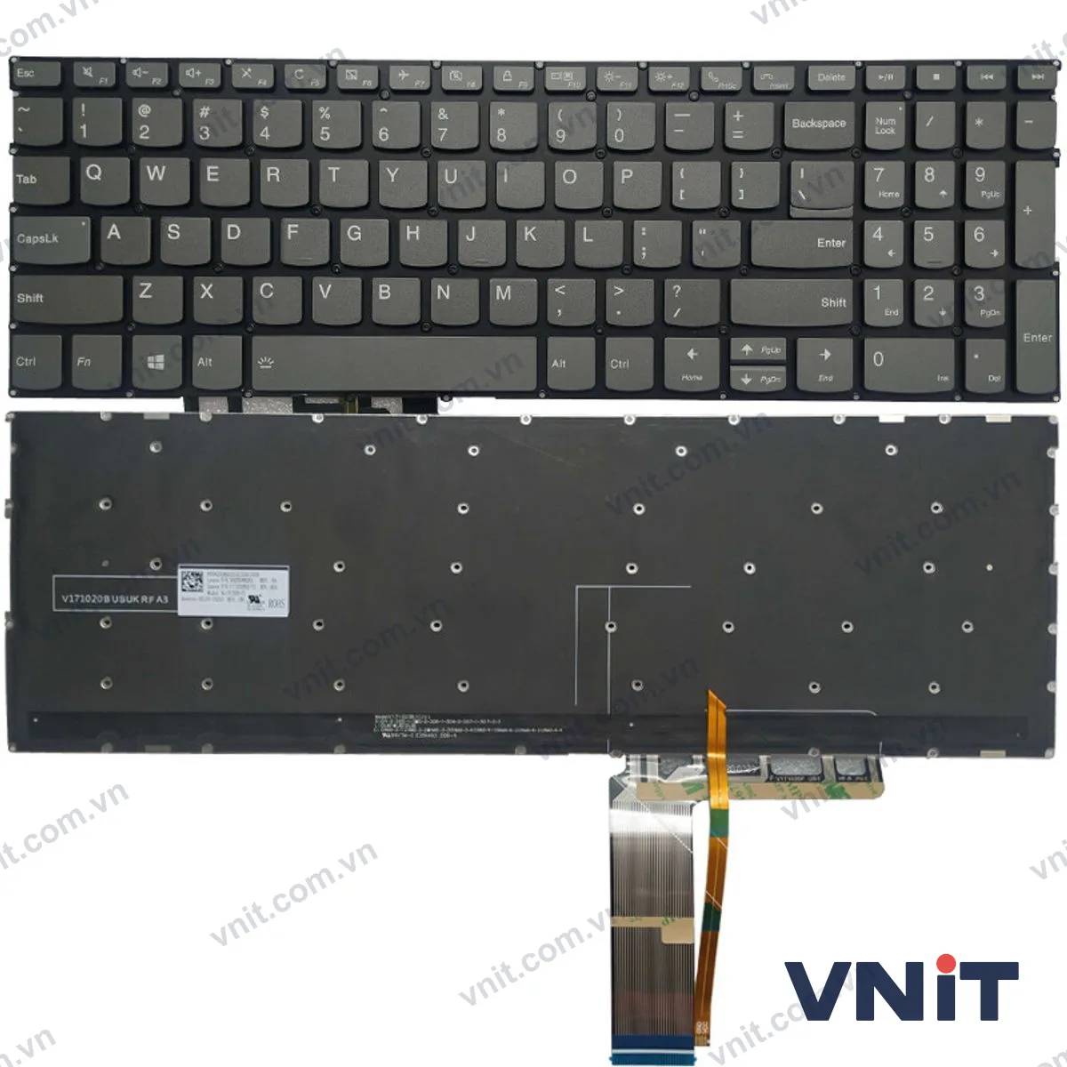 Bàn phím Laptop Lenovo ThinkBook 15-IML 15-IIL (Có đèn nền)