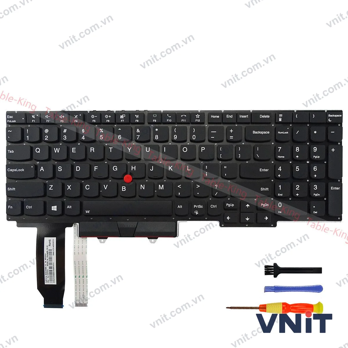 Bàn phím Laptop Lenovo ThinkPad E15 Gen 2 Gen 3 Gen 4 R15 Gen 2 Gen 3 (Có đèn nền)