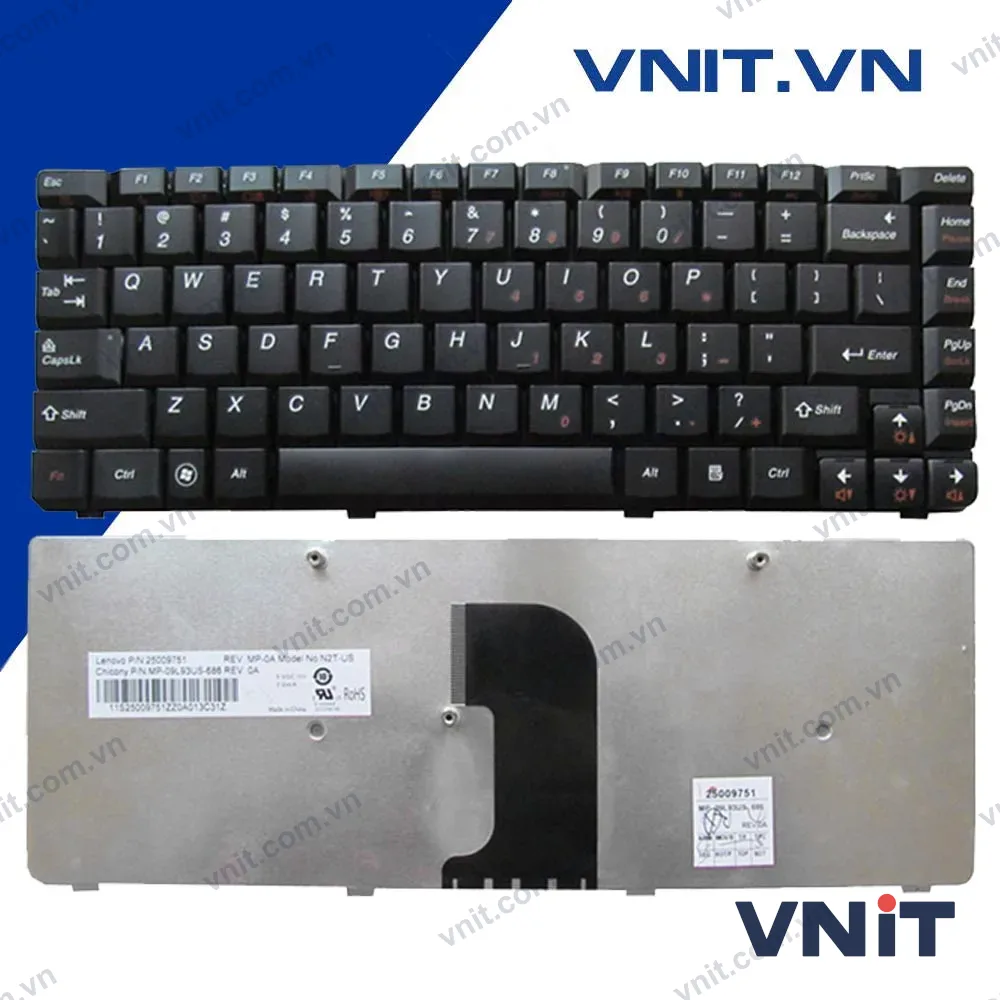 Bàn phím Lenovo G460, G465, U450 - Keyboard Lenovo G460, G465, U450