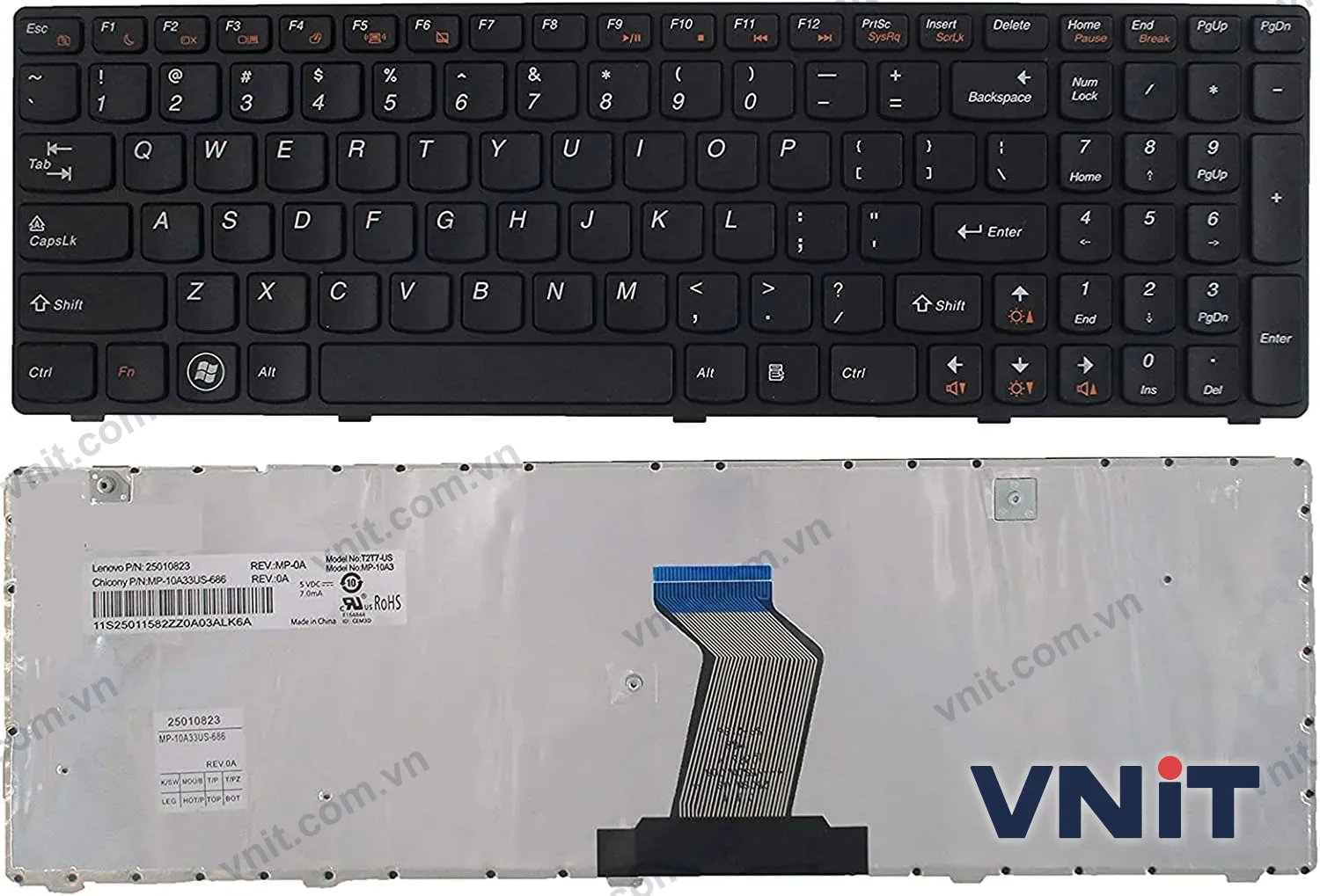 Bàn phím Lenovo G560, G565 - Keyboard Lenovo G560, G565