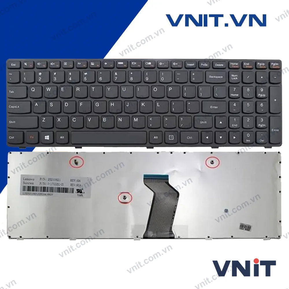 Bàn phím Lenovo Ideapad G700, G700A - Keyboard Lenovo Ideapad G700, G700A