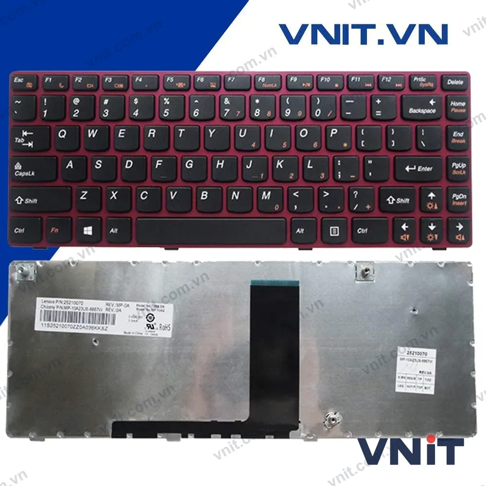 Bàn phím Lenovo IdeaPad V480, V485 - Keyboard Lenovo IdeaPad V480, V485